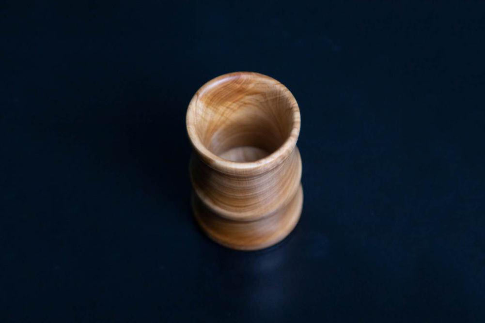 崖柏茶杯